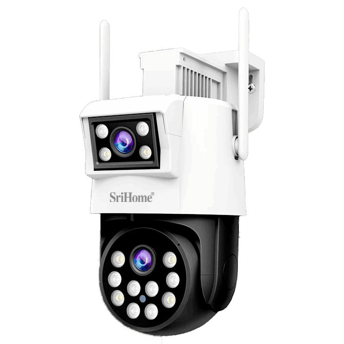 دوربین WiFi سرورداخلی2لنز SriHomeمدل SH048 کیفیت4MP