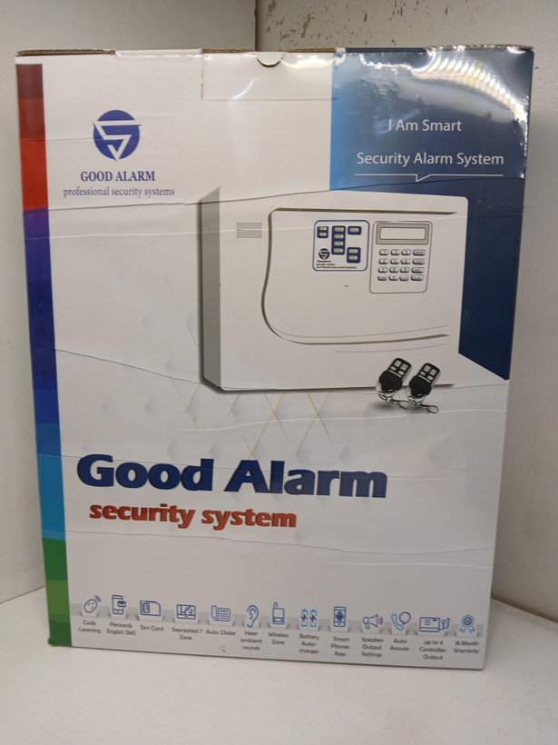 دستگاه دزدگیر سیمکارتی good alarm مدلGM1۶۰A دارای شنود و20 حافظه